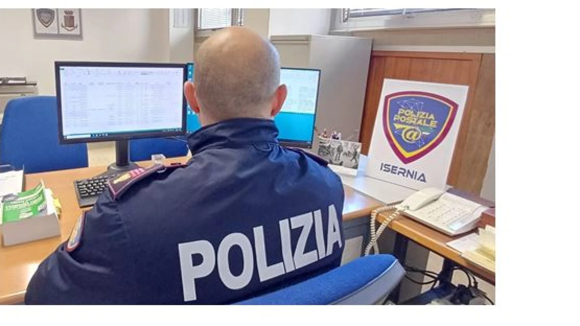 Isernia: Truffa online sventata dalla Polizia di Stato. Quattro denunciati per frode informatica. Recuperati 50.000 Euro.